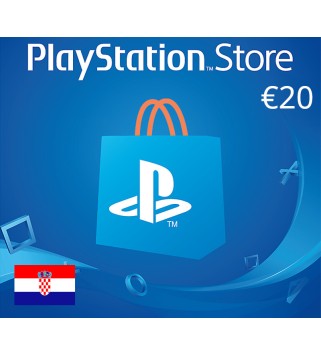 PlayStation Network Card €20 HR PlayStation 4 Key 